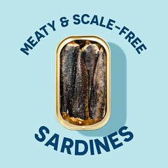 Wild Planet Wild Sardines in Water with Sea Salt, Keto and Paleo, 4.4 Ounce