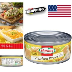 Chunk Chicken Breast 5 Ounce Can 12 Pack No Salt Added Gluten Free