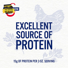Swanson White Premium Chunk Chicken Breast with Rib Meat in Water, 12.5 Oz. (Pac