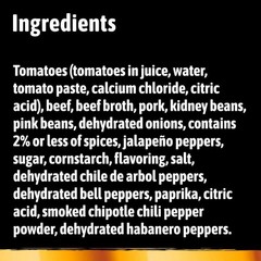 Dynamite Habanero Chili with Beans – 15 Ounce Pack of 12, High-Protein Delight