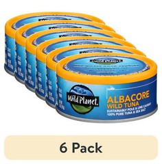(3 pack) WILD PLANET – Wild Albacore Tuna 5OZ, Shelf-Stable