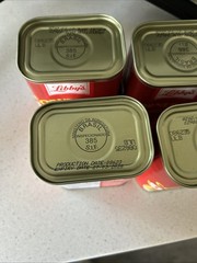 Lot of 10, Libby’s Corned Beef, 12 oz Can, Exp 03/27/2028, 10 Cans