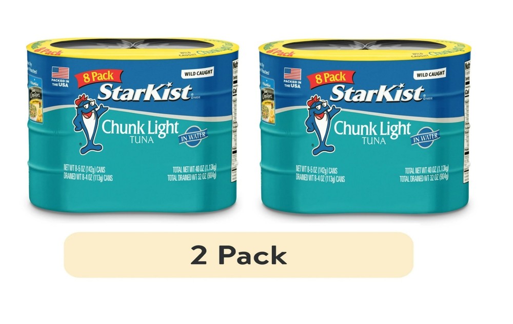StarKist Chunk Light Tuna in Water, 5 oz, 8 Cans