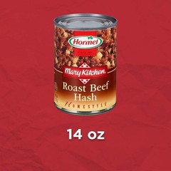 Savory 14oz HORMEL Roast Beef Hash – Protein-Packed 12 Cans for Quick Meals