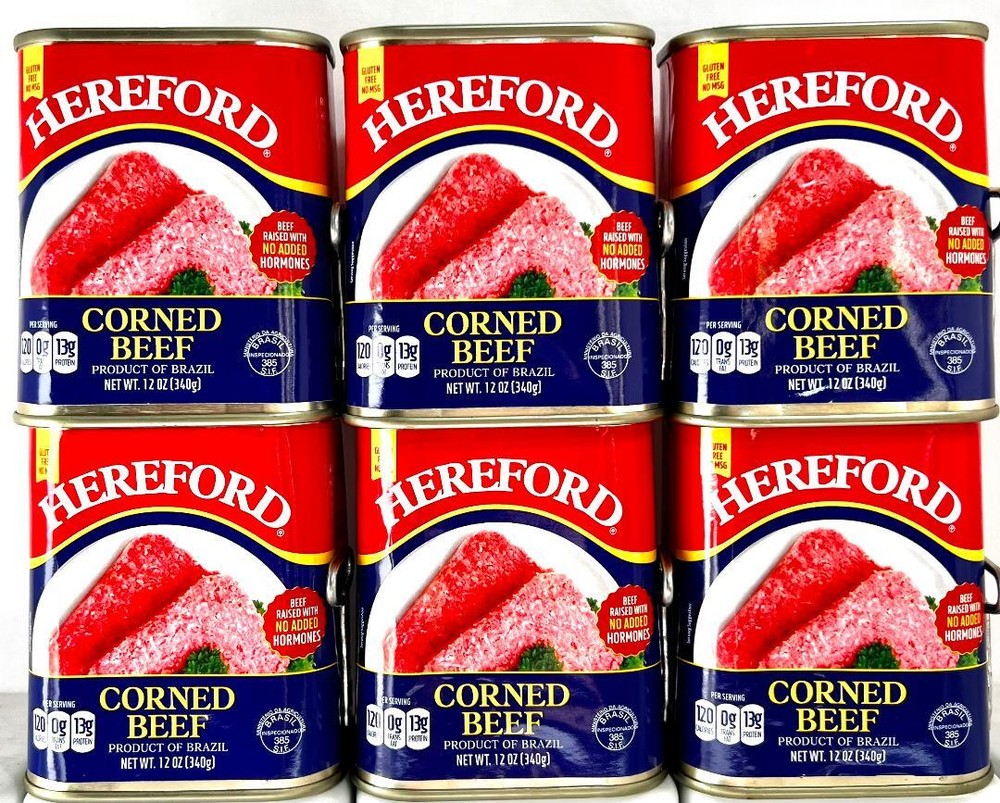 HereFord Corned Beef 12 oz ( Pack of 6 )
