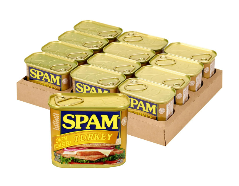 SPAM Oven Roasted Turkey 12oz Cans 12 Pack