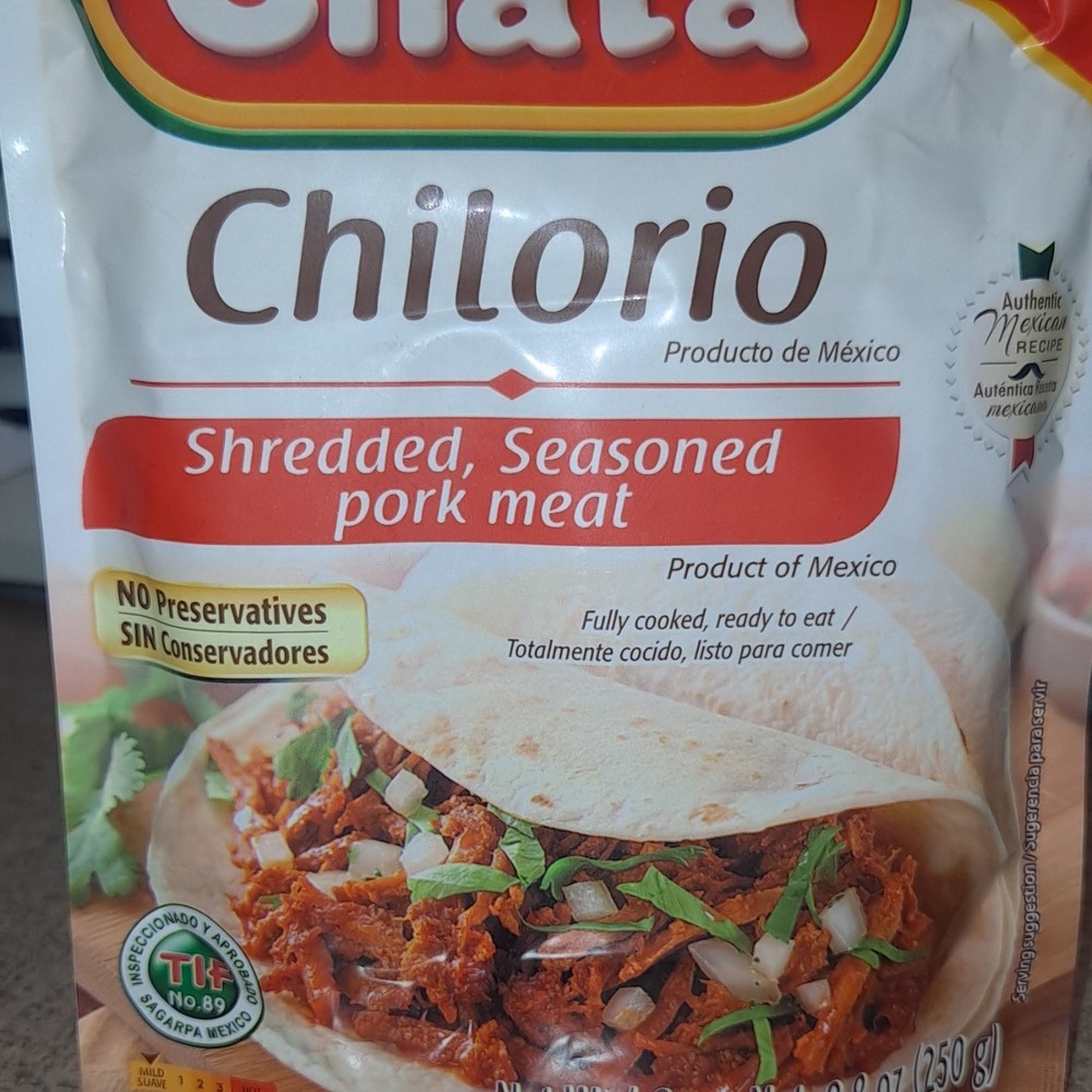 Chata Chilorio Shredded Seasoned Pork Meat 5-Pack 250g No Preservatives