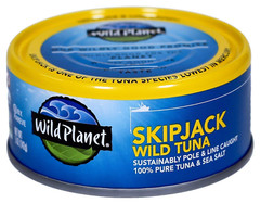 Wild Planet Skipjack Wild Tuna, Sea Salt, Keto and Paleo, 5 Ounce (Pack of 12)