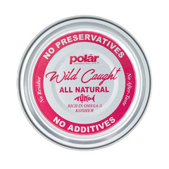 Tuna, All Natural Solid White Albacore in Water, 5 Oz Can (Pack of 12)