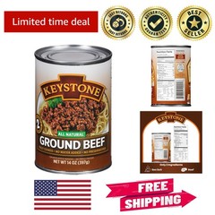 14 Ounce Ground Beef – Long Shelf Life Emergency Food Solution