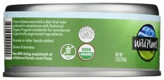 Wild Planet Organic Roasted Chicken Breast With Rib Meat, Skinless and Bonele…