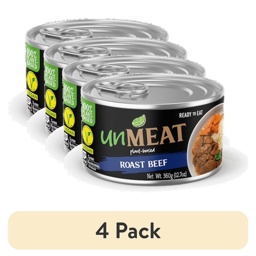 Canned Roast Beef Style 4 Pack 12.7 oz Premium Quality