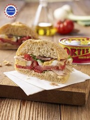 Tuna in Olive Oil 3.95 Ounce Pack Ortiz White Fresh Tender Slices Spanish Wild