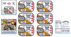 Delicious Mustard Sauce Sardines – High Protein & Gluten Free, Set of 6 Cans