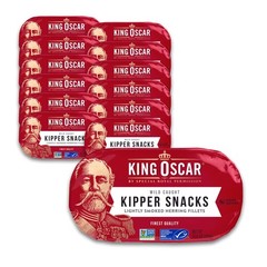 King Oscar Kipper Snacks, 3.54 Ounce Cans (Pack of 12)