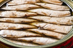 Brisling Sardines, Smoked in Olive Oil, 4.23-Ounce