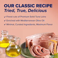 Solid Light Skipjack Tuna in Olive Oil, 5.6 Ounce Can (Pack of 12), Italy’S No.1