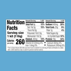Lunch To-Go Chunk Light Mix Your Own Tuna Salad, 4.1 Ounce Kit, 12 Pack