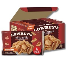 Lowrey’s Bacon Curls Microwave Pork Rinds 1.75 Ounce (Pack of 6)