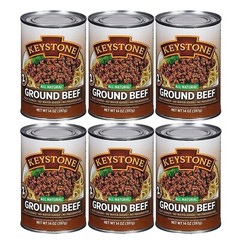 24 Can-Keystone Meats Natural Ground Beef ✅ Fully Cooked 14 oz No Preservatives✅