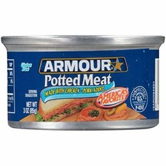 Armour Potted Meat, Chicken and Pork, 3 oz [48-Cans]