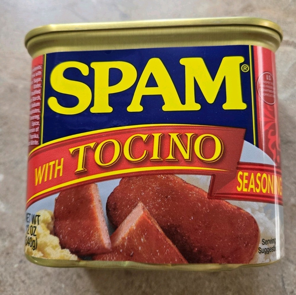 SPAM Tocino Savory Seasoning Pork Meat – 12 Ounce Can