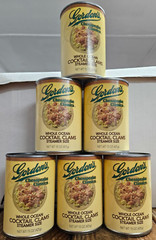 Gordon’s Chesapeake Classics 15 oz Whole Ocean Cocktail Clams Free Ship 12 pack