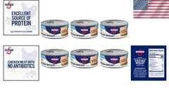 Swanson White Chunk Canned Chicken Breast – Gluten Free, Pack of 6