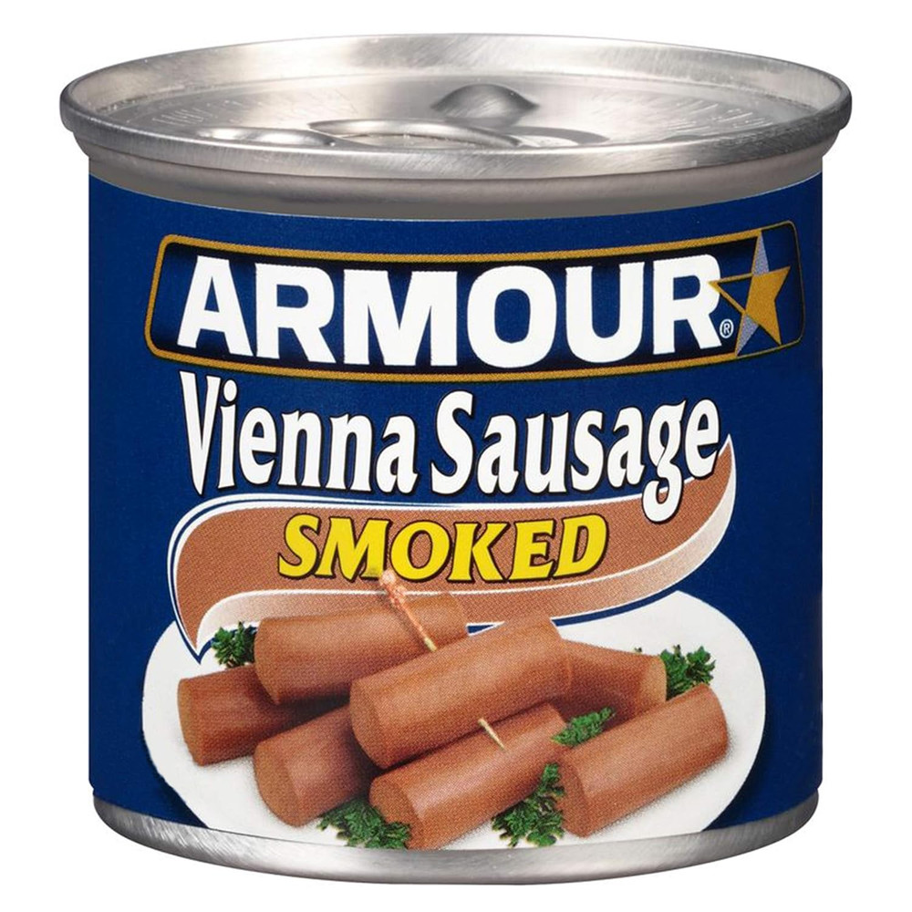 Star Vienna Sausage, Smoked, Canned Sausage, 4.6 OZ (Pack of 24)