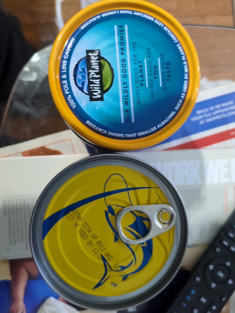 (6 Pack) Wild Planet Wild Albacore Tuna – EVOO Packed, 5 oz Cans, High Omega-3