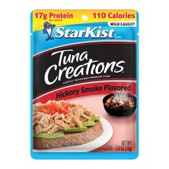 StarKist Tuna Creations Hickory Smoked Pouch (2.6 oz – 24 Pack) Wild Caught, 17g