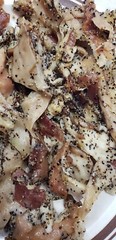 Country Style Cured Pork Peppered Side Meat 16 oz Vacuum Sealed Dennis