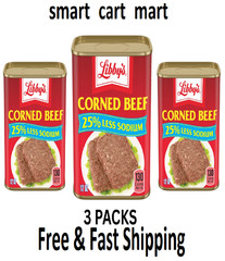 (3 pack) Libby’s Corned Beef, 12 oz Can free shipping