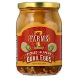 Pickled Jalapeno Quail Eggs