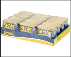 Spam Classic, Pork Ham, Luncheon Meat, No Trans Fat, 12 Ounce Can, Pack of 12