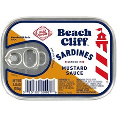 Wild Caught Sardines in Louisiana Hot Sauce, 3.75 Oz Can (Pack of 12) – 11Gprote
