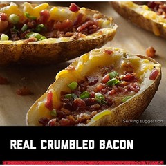 Hormel Black Label Fully Cooked 100% Real Chopped Bacon, Natural Smoked, 3.5 Oz