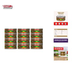 Yellowfin Tuna in Olive Oil, 5 Ounce Cans Pack of 12, Wild Caught Canned Tuna…