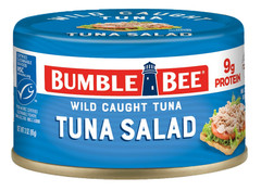 Snackers – Tuna Salad, 3 Oz Easy Open Can – 9G Protein per Serving