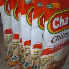 Chata Chilorio Shredded Seasoned Pork Meat 5-Pack 250g No Preservatives