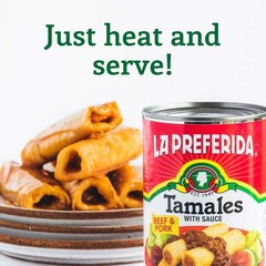 Tamales Beef & Pork, 15 Ounce (pack 3)