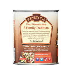Keystone All Natural Pork, 28 oz Can
