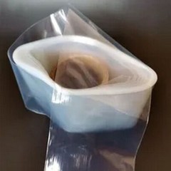 5/3/1 Meter Plastic Sausage Casings Clear Width 110mm Inedible Shell for Salami
