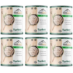 28 Oz Canned Turkey – Versatile & Natural, Perfect for Emergency Meals, 6 Count