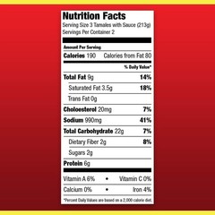 Protein-Packed Beef Tamales – 8 Pack, 15 Oz Each, No Artificial Ingredients