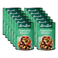 Loma Linda – Low Fat Vegetable Steaks (15 oz.) – Vegan