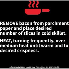 HORMEL BLACK LABEL Fully Cooked Bacon – Thick Bacon Snacks for Breakfast, 10.5 O