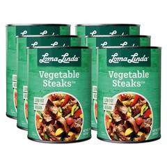 Loma Linda – Low Fat Vegetable Steaks (15 oz.) – Vegan