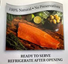 5ea 8oz gift boxed Smoked Salmon Wild Alaskan hand-filleted ready to eat 2.5lbs