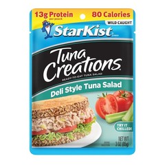 StarKist Tuna Creations Deli Style Tuna Salad, 3oz Pouch